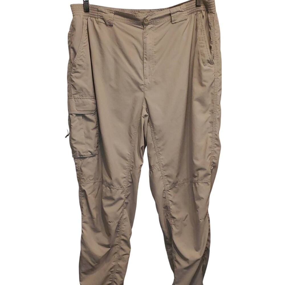 Columbia Titanium Nylon Hiking Convertible Cargo Pants to Shorts Size XL